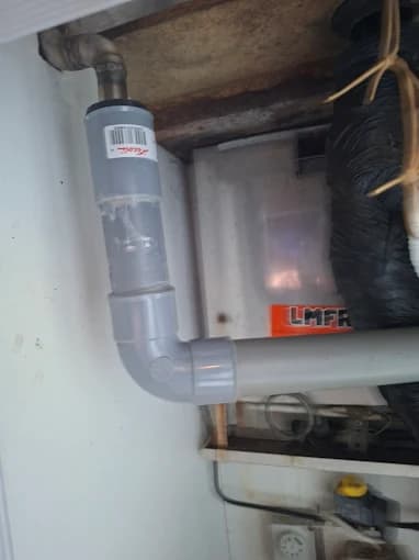 Installation siphon
